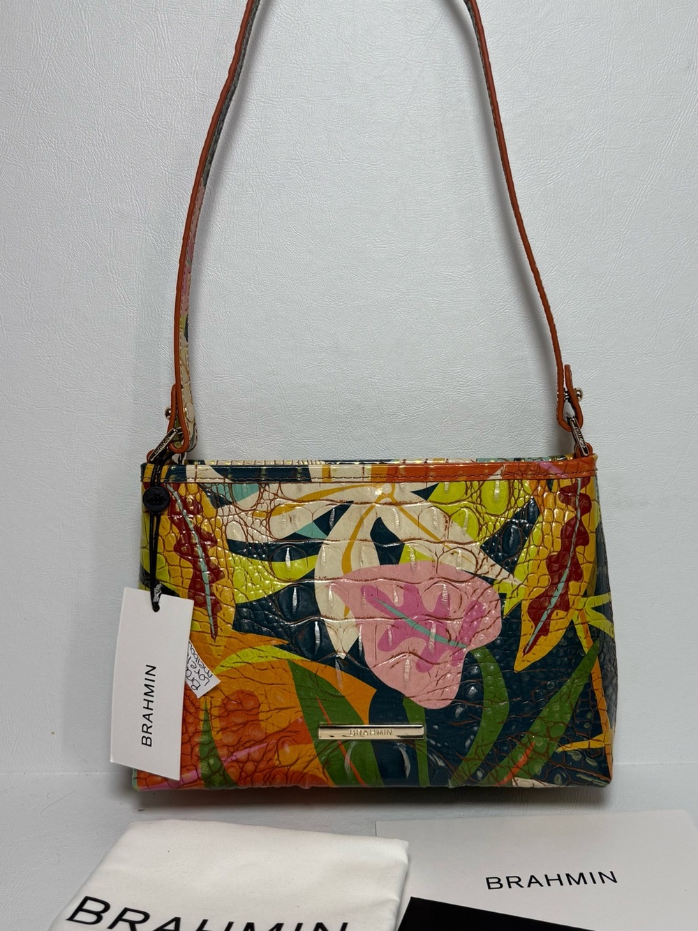 Brahmin Lorelei Jungle Melbourne Shoulder Bag - Picture 1 of 3